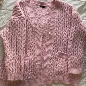 Pink Cable Knit sweater